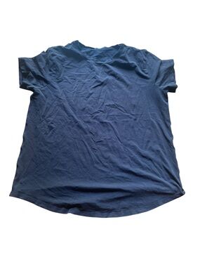 Lululemon Black Short Sleeve Cotton Blend Everyday Shirt Women’s Large
